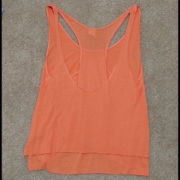 We the Free Karmen Coral Orange Tank Top Size XS - Picture 5 of 6